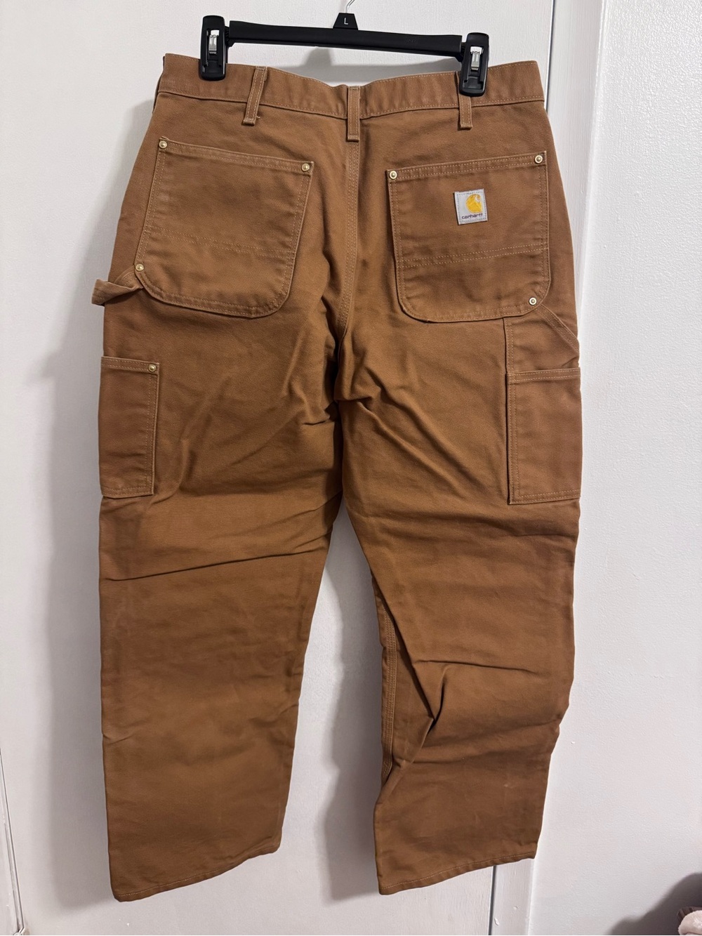 Carhartt Men's Work Pants in Brown 34x30 - Picture 2 of 4